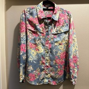 Guess Western Shirt Large (NWOT)